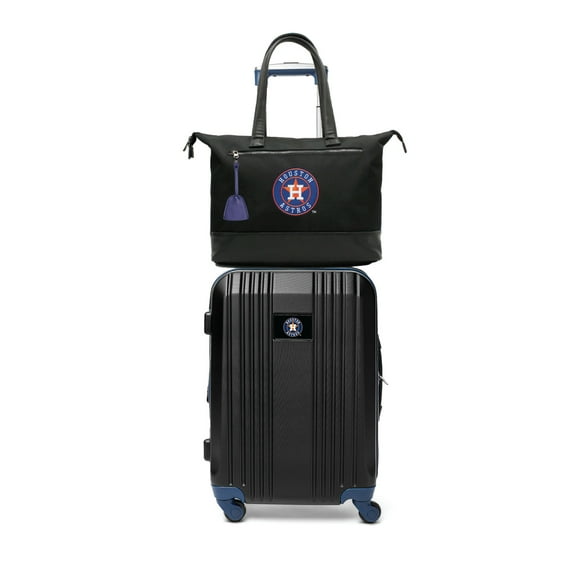 MOJO Houston Astros Premium Laptop Tote Bag and Luggage Set
