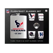MOJO Houston Texans Shot Glass & Flask Gift Set