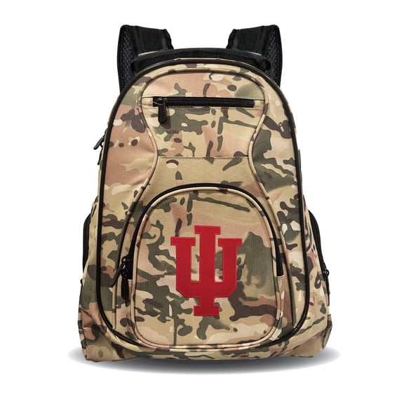 MOJO Indiana Hoosiers 19" Camo Premium Laptop Backpack