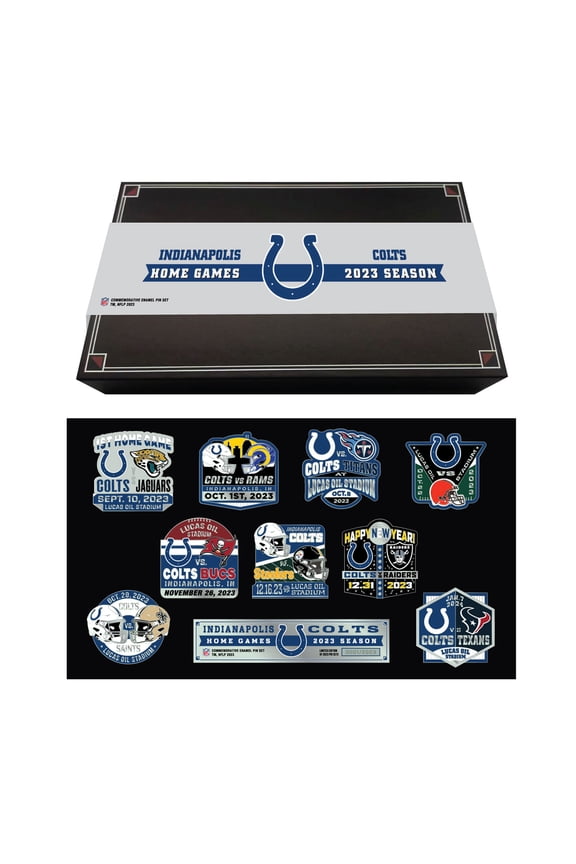 Indianapolis Colts 2023 Game Day Pin Collector Set