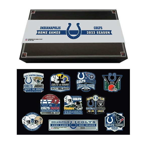 MOJO Indianapolis Colts 2023 Game Day Pin Collector Set
