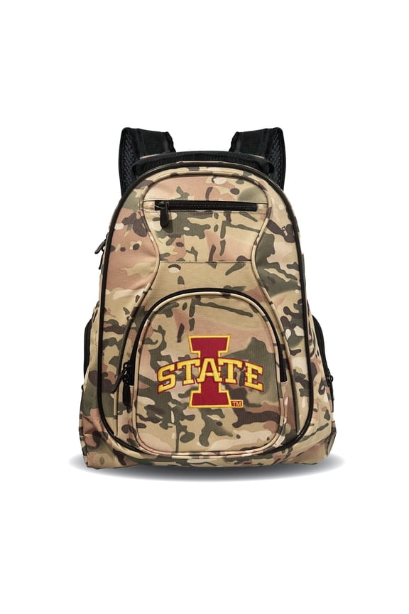 Iowa State Cyclones 19" Camo Premium Laptop Backpack