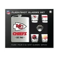 thumbnail image 1 of MOJO  Kansas City Chiefs Shot Glass & Flask Gift Set, 1 of 2