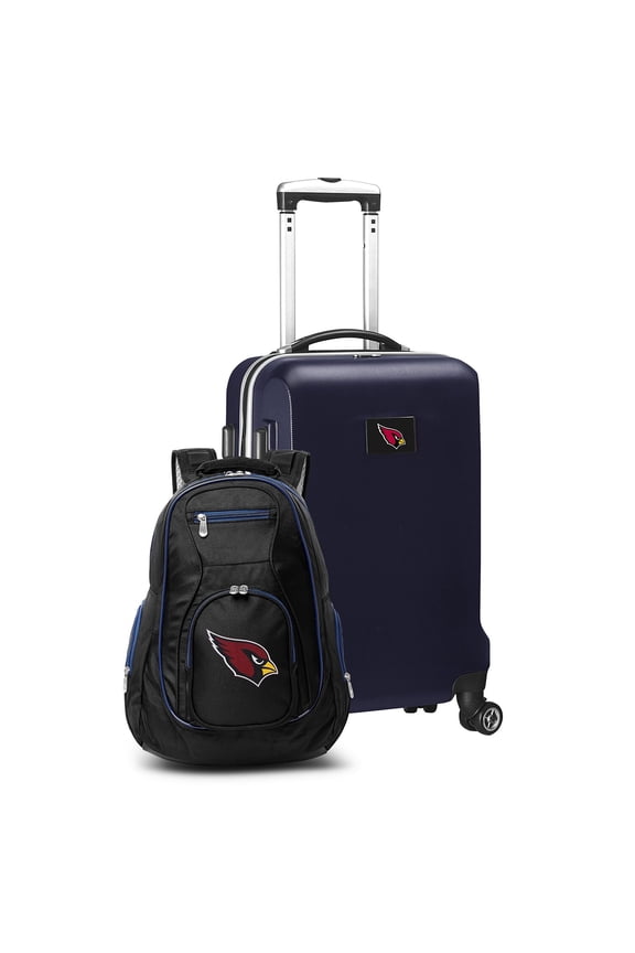Navy Arizona Cardinals 2-Piece Backpack & Carry-On Set