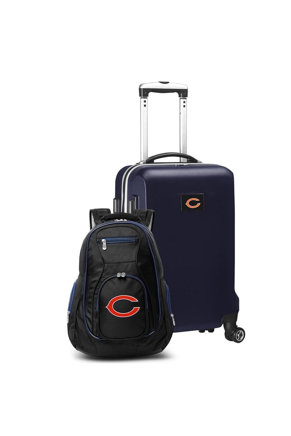 MOJO Navy Chicago Bears 2-Piece Backpack & Carry-On Set