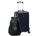 thumbnail image 1 of MOJO Navy Dallas Cowboys 2-Piece Backpack & Carry-On Set, 1 of 1