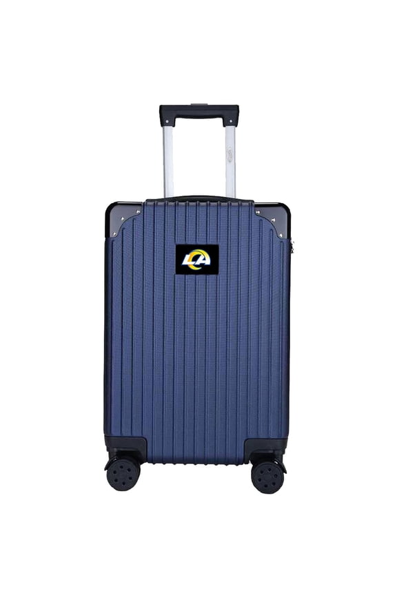 Navy Los Angeles Rams 21'' Executive Spinner Carry-On Luggage