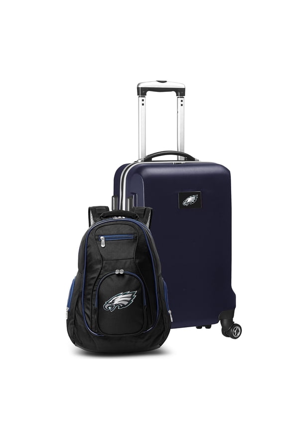 MOJO Navy Philadelphia Eagles 2-Piece Backpack & Carry-On Set