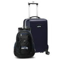 thumbnail image 1 of MOJO Navy Seattle Seahawks 2-Piece Backpack & Carry-On Set, 1 of 1