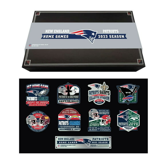MOJO New England Patriots 2023 Game Day Pin Collector Set