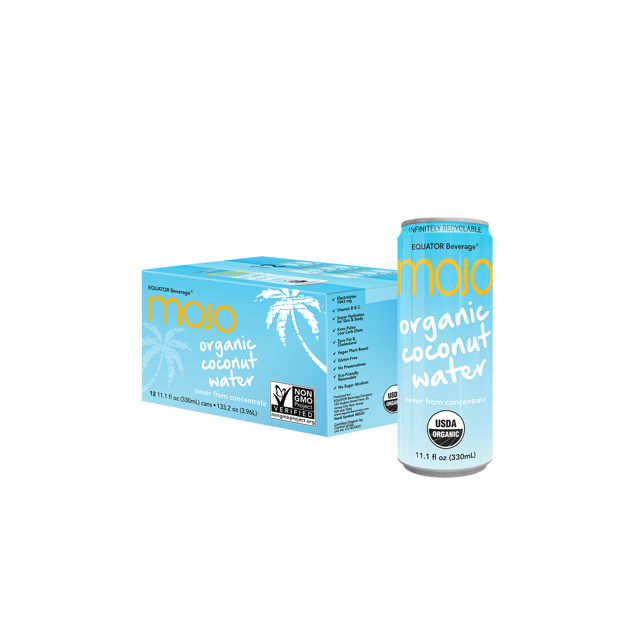 MOJO Organic Coconut Water Hydration & Sports Drink Electrolytes
