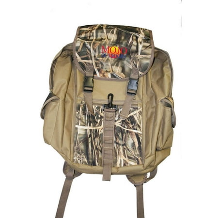 MOJO Outdoors Hunting Camouflage Backpack with Adjustable Straps