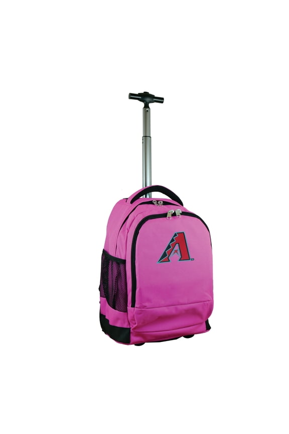 MOJO Pink Arizona Diamondbacks 19'' Premium Wheeled Backpack