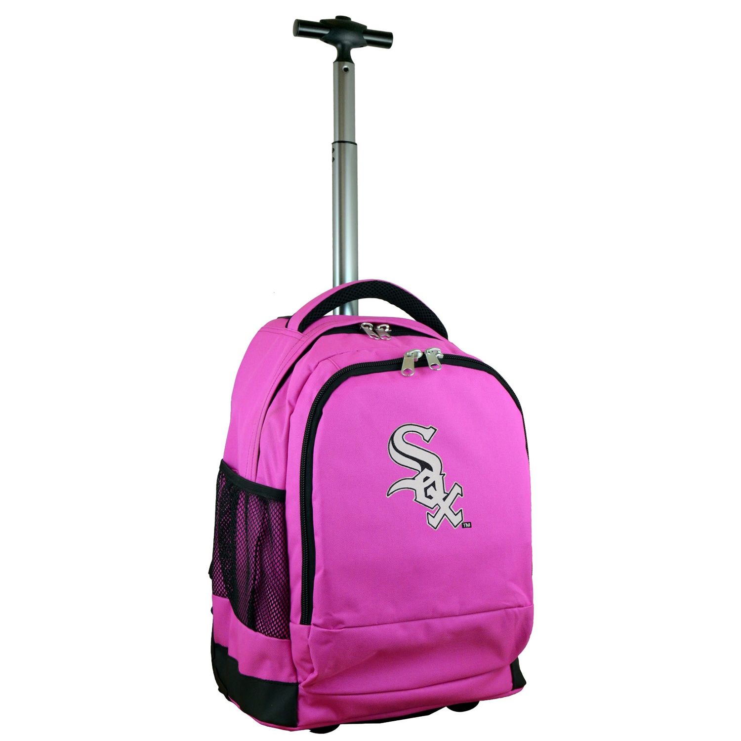 MOJO Pink Chicago White Sox 19'' Premium Wheeled Backpack - image 1 of 7