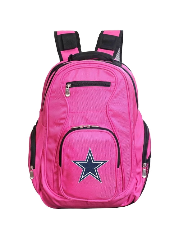 Pink Dallas Cowboys Premium Laptop Backpack