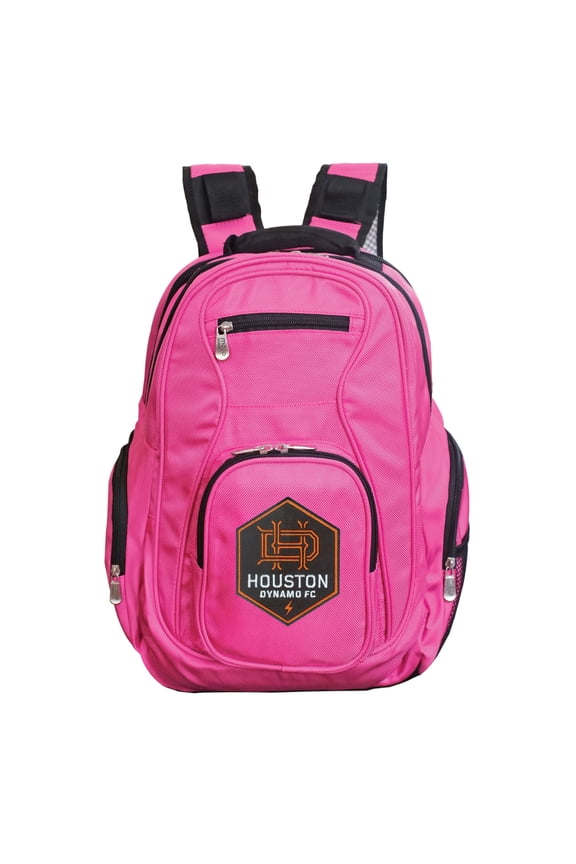 Pink Houston Dynamo FC 19" Premium Laptop Backpack