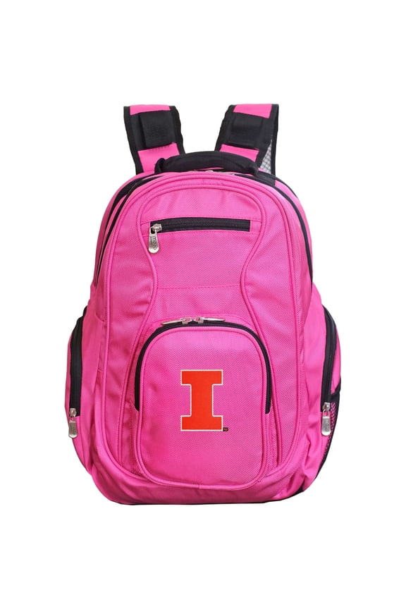 MOJO Pink Illinois Fighting Illini Backpack Laptop