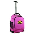 thumbnail image 1 of MOJO Pink Iowa Hawkeyes 19'' Premium Wheeled Backpack, 1 of 7