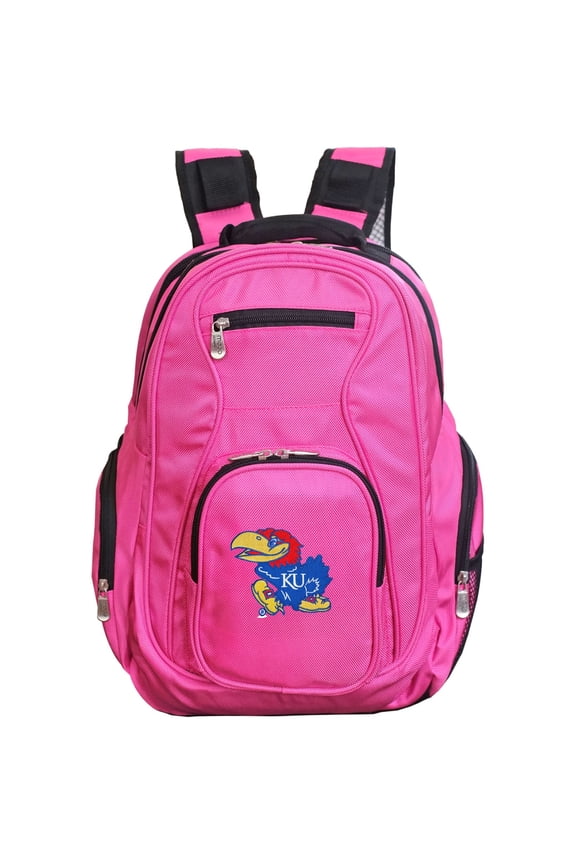 MOJO Pink Kansas Jayhawks Backpack Laptop