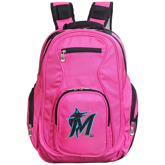 MOJO Pink Miami Marlins Backpack Laptop