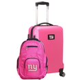 thumbnail image 1 of MOJO Pink New York Giants 2-Piece Backpack & Carry-On Set, 1 of 1
