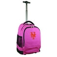 thumbnail image 1 of MOJO Pink New York Mets 19'' Premium Wheeled Backpack, 1 of 7