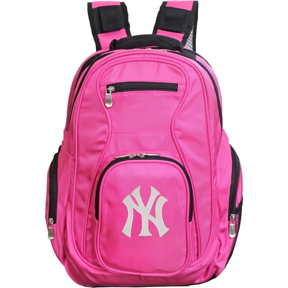 MOJO Pink New York Yankees Backpack Laptop