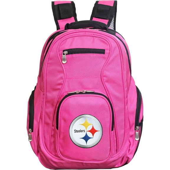 MOJO Pink Pittsburgh Steelers Premium Laptop Backpack