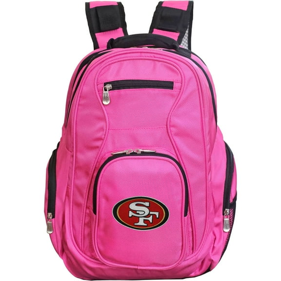 MOJO Pink San Francisco 49ers Premium Laptop Backpack
