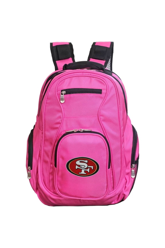 Pink San Francisco 49ers Premium Laptop Backpack