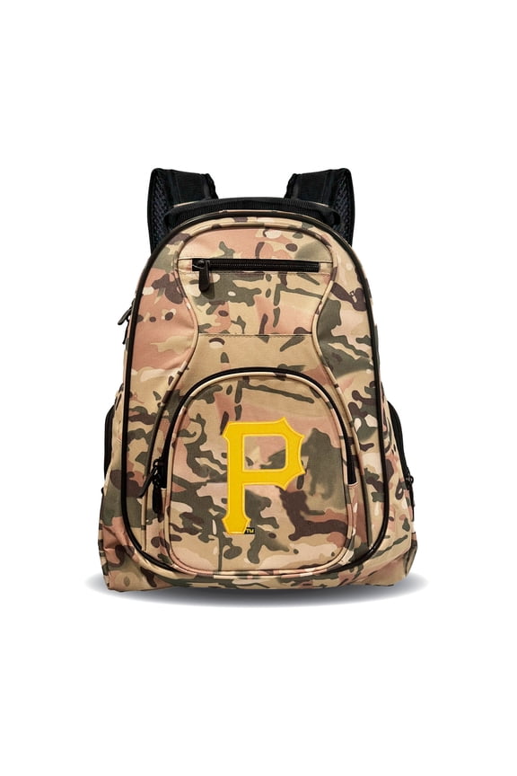 Pittsburgh Pirates 19" Camo Premium Laptop Backpack
