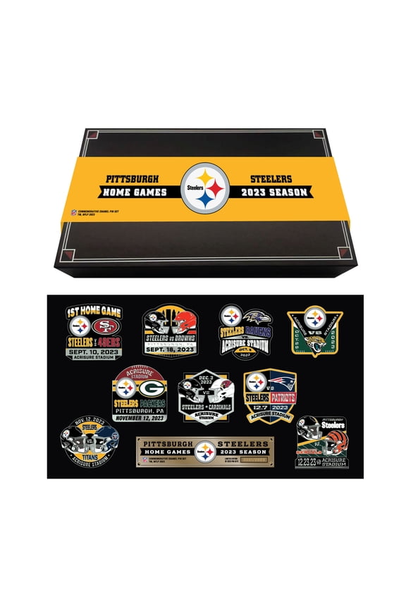 Pittsburgh Steelers 2023 Game Day Pin Collector Set