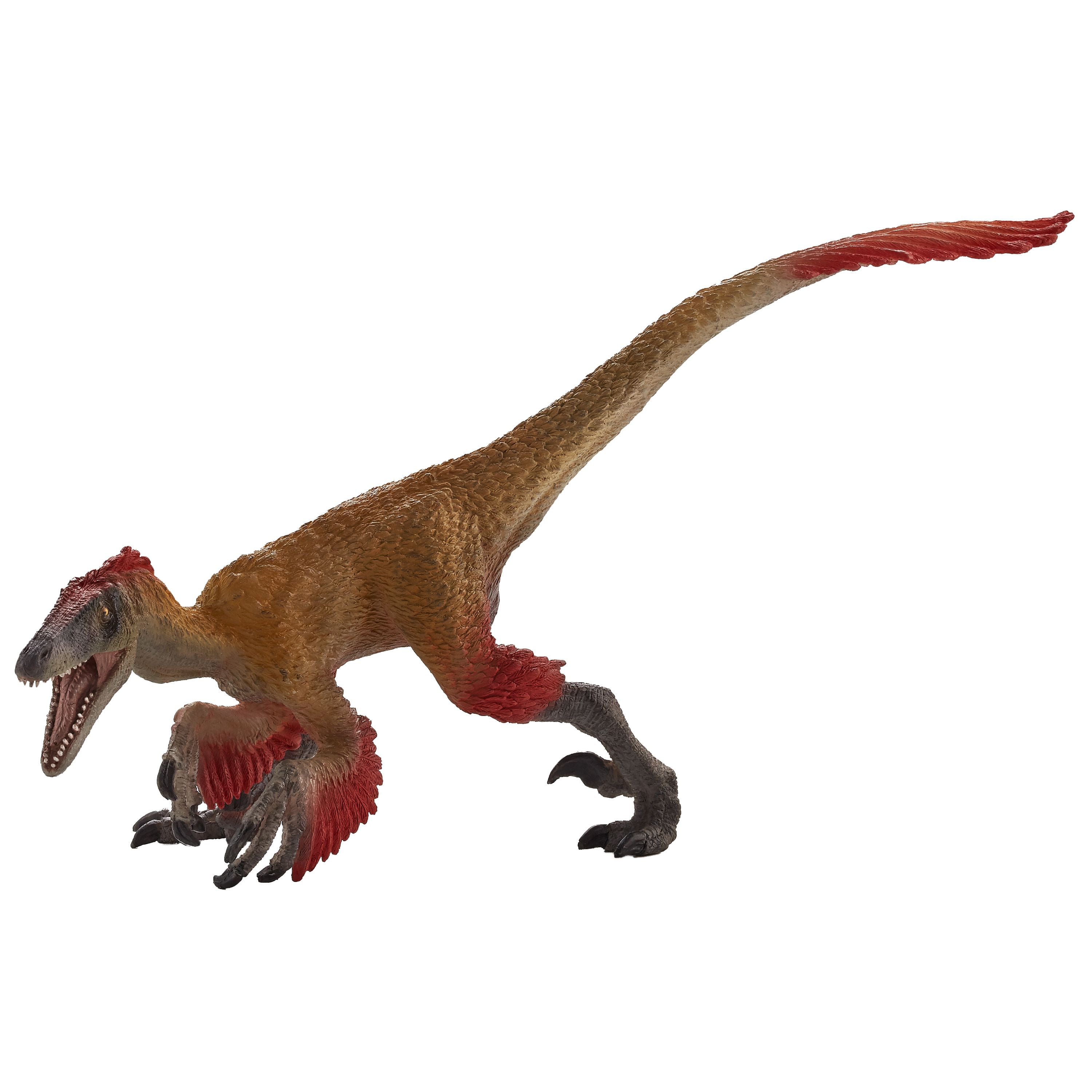 FUNSHOWCASE Educational Realistic Deinonychus Dinosaur Figures Playset  Height 5-inch