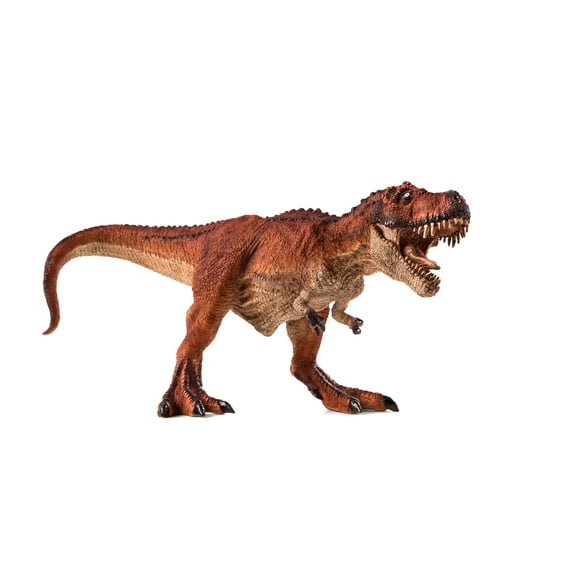 MOJO - Realistic Dinosaur Figurine, Red T-Rex Hunting