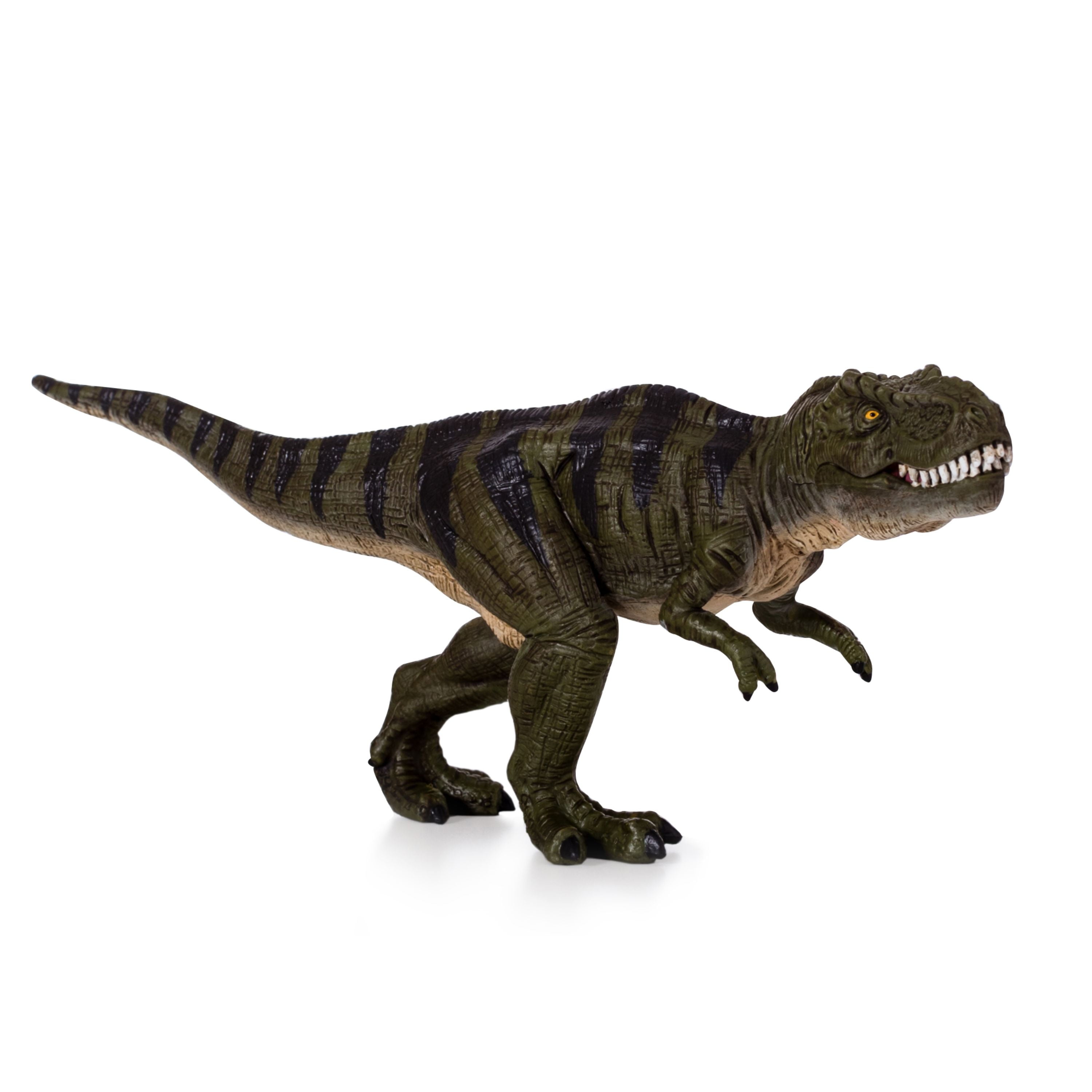 MOJO T-Rex Hunting (Green) Realistic Dinosaur Toy Replica Hand Painted  Figurine