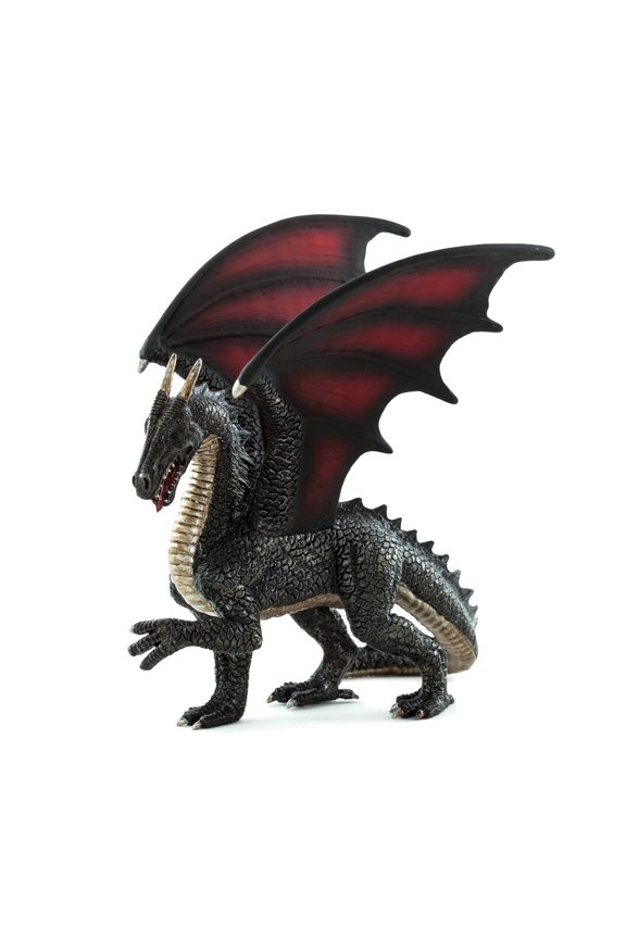 - Realistic Fantasy Figurine, Steel Dragon
