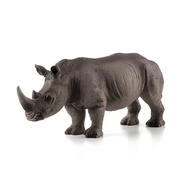 MOJO - Realistic International Wildlife Figurine, White Rhinoceros