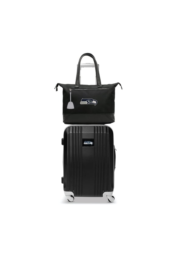 Seattle Seahawks Premium Laptop Tote Bag and Luggage Set