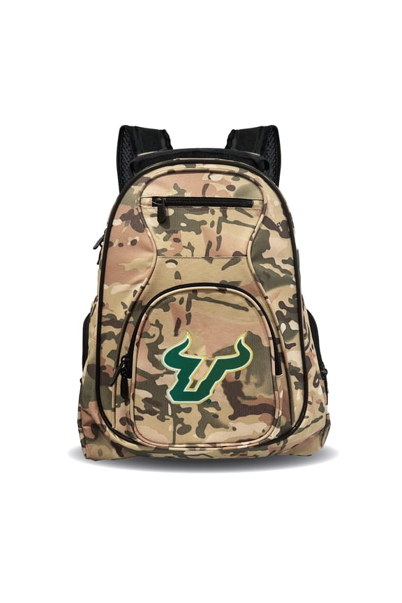 South Florida Bulls 19" Camo Premium Laptop Backpack