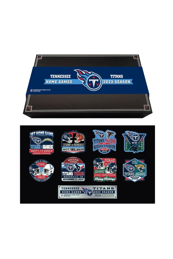 Tennessee Titans 2023 Game Day Pin Collector Set