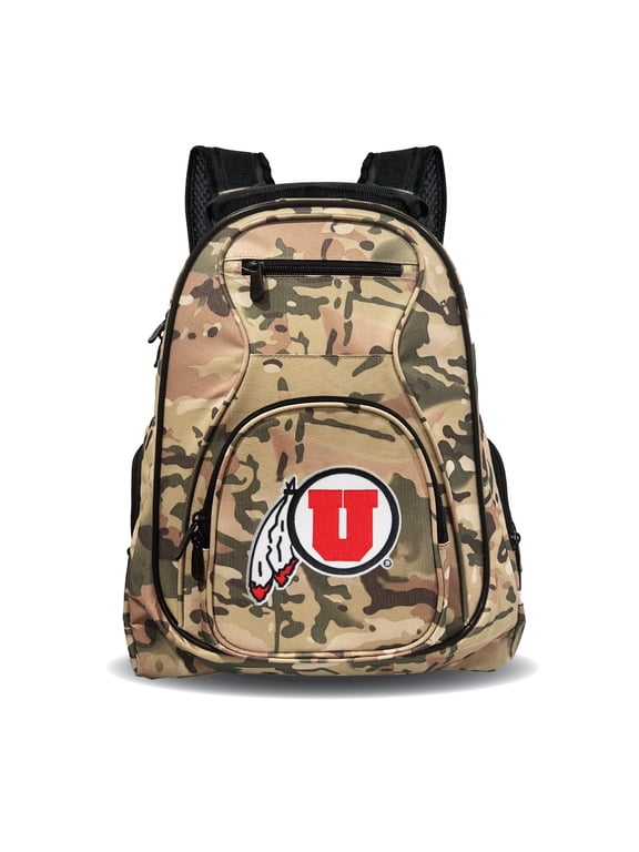 Utah Utes 19" Camo Premium Laptop Backpack