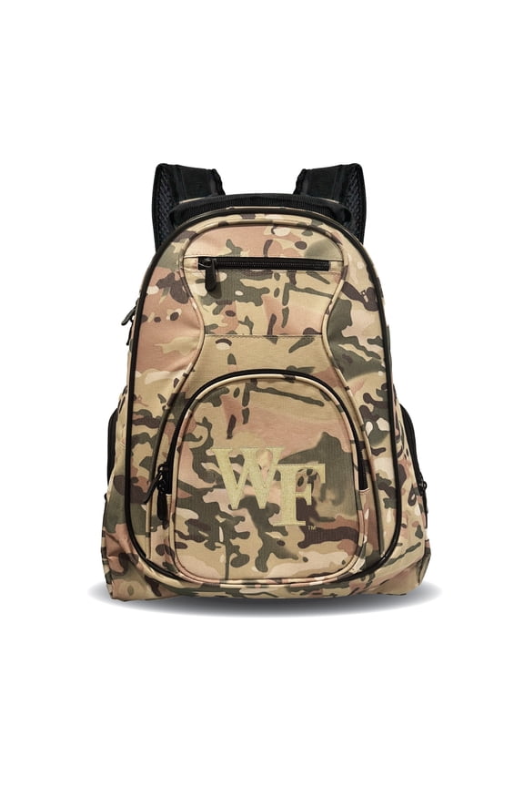 Wake Forest Demon Deacons 19" Camo Premium Laptop Backpack