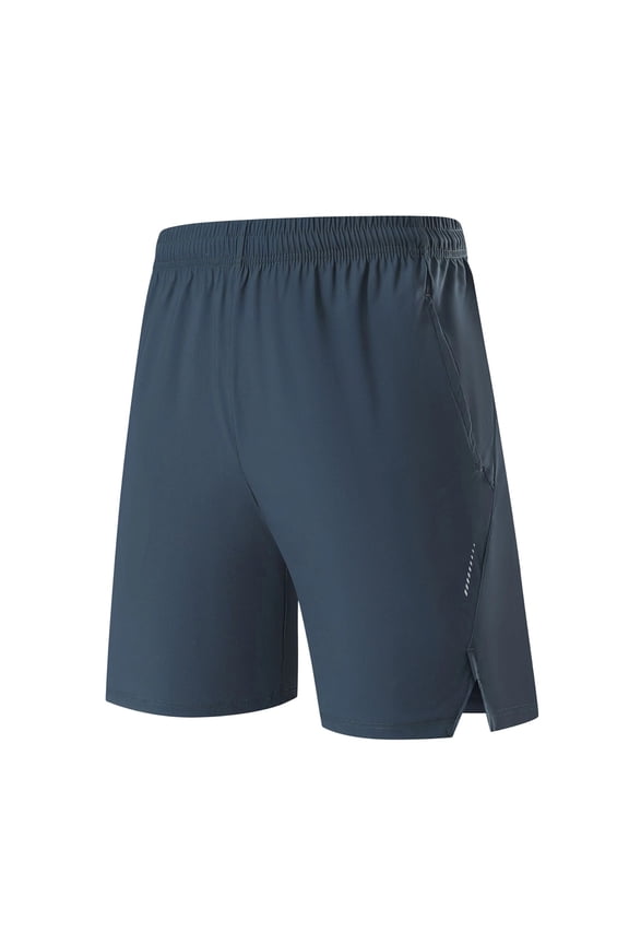 MOJOGO Ice Silk Shorts for Men Quick Dry Sports Pants with Cooling Fabric Pockets Lightweight Shorts for Running Workout 3XL