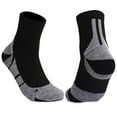 thumbnail image 1 of MOJOGO Men's Crew Socks Lightweaight Soccer Socks Breathable Athletic Socks for Outdoor Activity Gray Free Size, 1 of 2