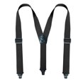 thumbnail image 1 of MOJOGO Suspenders for Men Y-Back Adjustable Elastic Strap Suspenders with 3 Clip-On Support for Jeans Dress Pants Workwear Black Free Size, 1 of 1