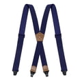thumbnail image 1 of MOJOGO Unisex Hidden Suspenders Undergarment Comfort & Convenience Adjustable Braces X- Back Suspender with 4 Clip Navy Free Size, 1 of 5