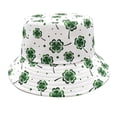 thumbnail image 1 of MOJOGO Unisex Outdoor Festival Bucket Hat Trendy Sun Hat for Men and Women St. Patrick's Day Hat Green-6 M, 1 of 1
