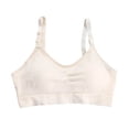 thumbnail image 1 of MOJOGO Women's Maternity Bra Open Front Breastfeeding Nursing Bras Ribbed Comfort Sleep Bra with Support L, 1 of 5