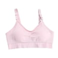 thumbnail image 1 of MOJOGO Women's Maternity Bra Open Front Breastfeeding Nursing Bras Ribbed Comfort Sleep Bra with Support XL, 1 of 5