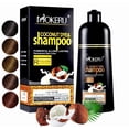 thumbnail image 1 of MOKERU Professional Argan COCONUT Oil Hair Dye Color Shampoo 500 ML (Wine Red), 1 of 5